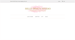 Desktop Screenshot of iselledesignstudio.com