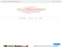 Tablet Screenshot of iselledesignstudio.com